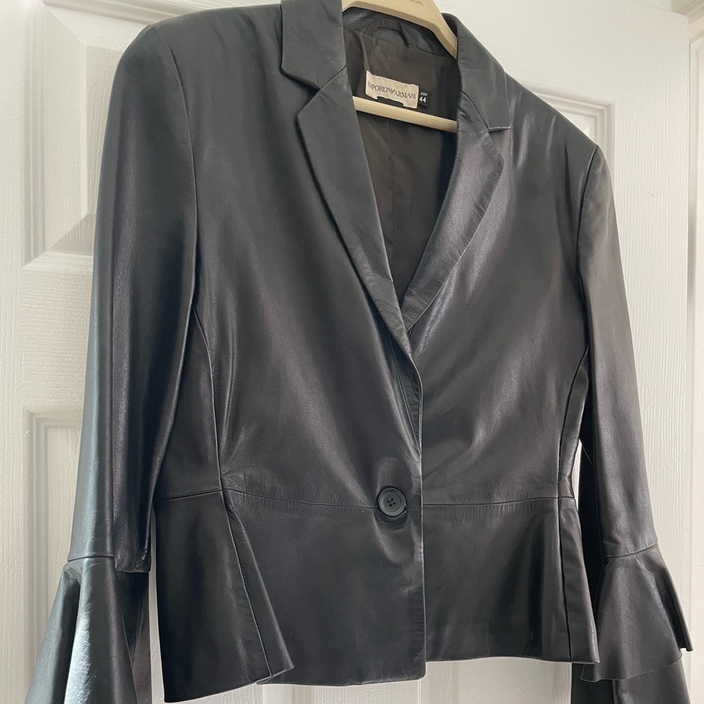 Emporio Armani Leather Jacket